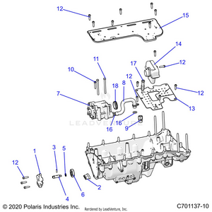 Engine, Oil Pump And Related - Z24rmd2kah/al/bh/bl (c701137-10) Schematic