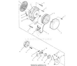 Recoil Starter - W937527 (4924022402c012) Schematic