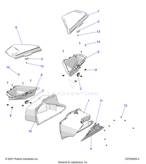 Body, Dash Storage - Z25nmf99a4/a5/b4/b5 (c0705025-3) Schematic