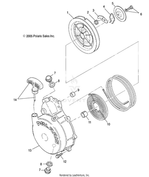 Recoil Starter - A03ca32aa (4999201549920154d04) Schematic