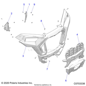 Body, Front Bumper - Z22nar99af/bf (c0703338) Schematic