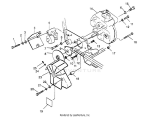Gearcase/brake Mounting Magnum 2x4 W957544 (4926852685c001) Schematic