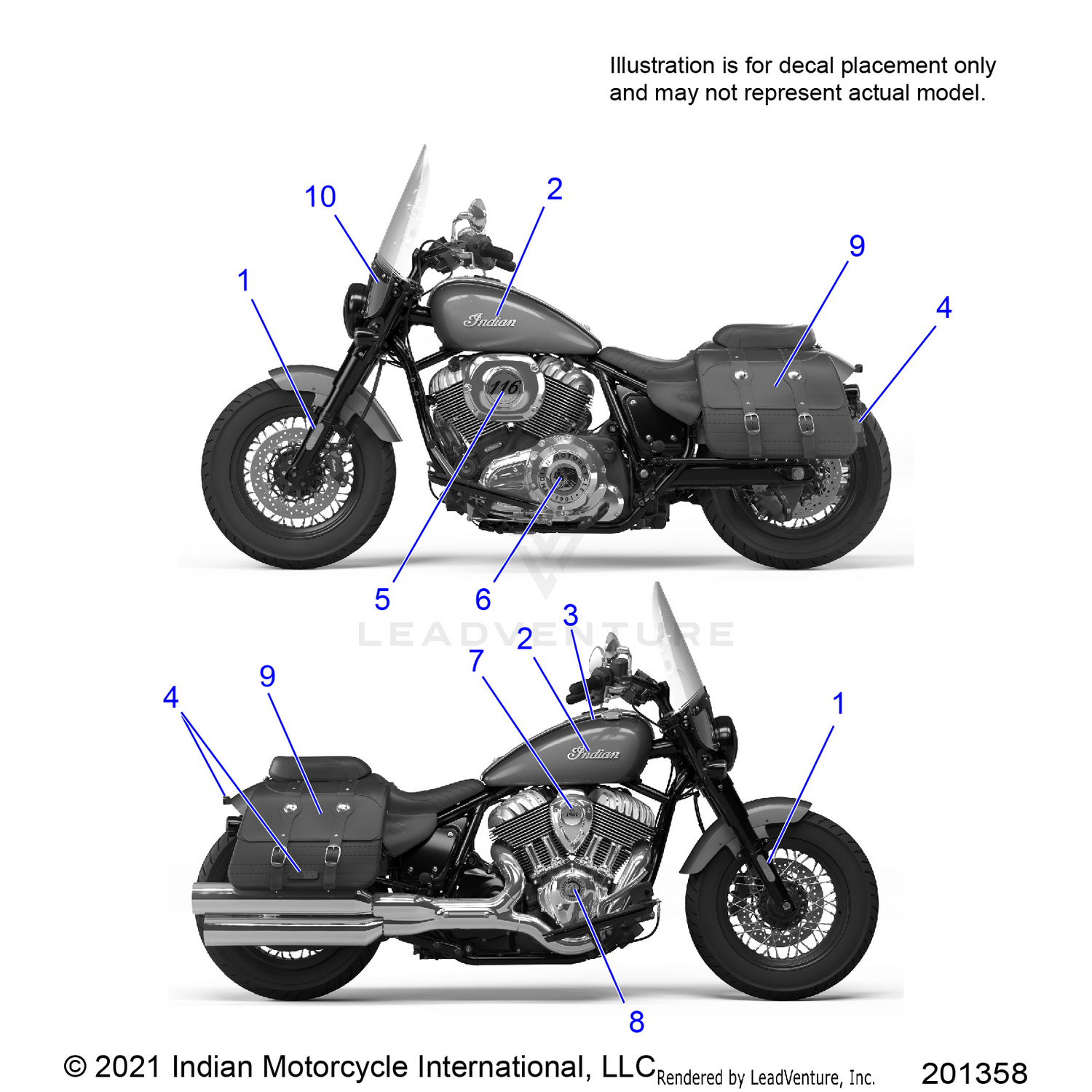 BODY, DECALS/EMBLEMS/BADGES - N22DBABH/DBDBH ALL OPTIONS (200894C)