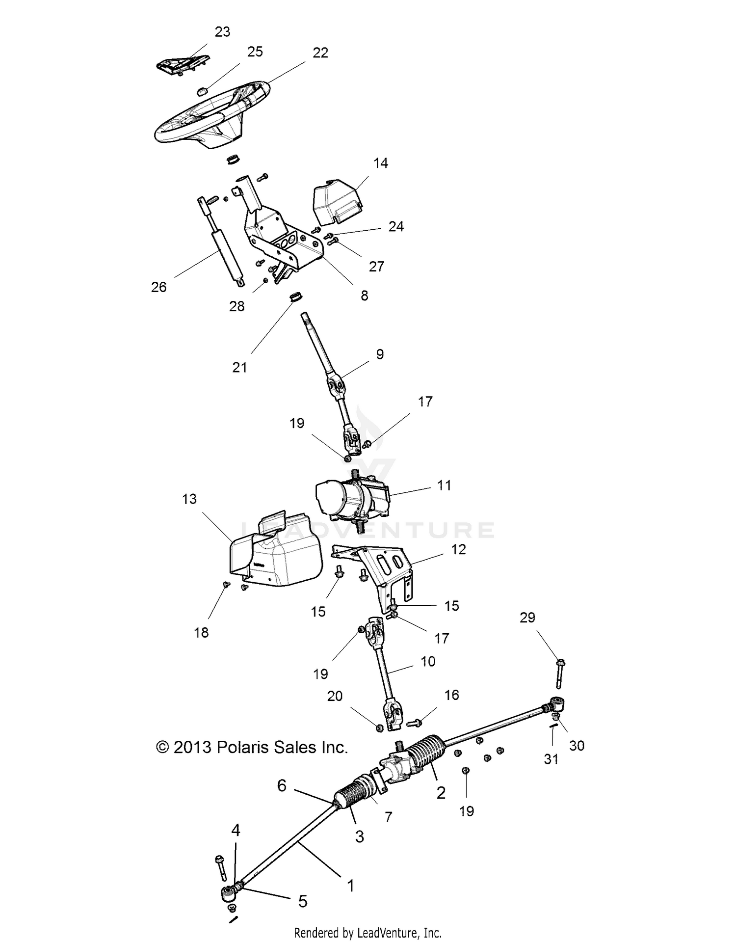 Polaris Oem Parts Diagram