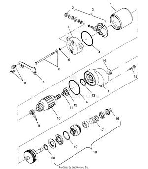 Starting Motor 6x6 300 W948730 (4926792679d009) Schematic