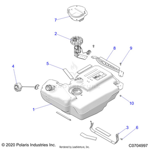 Fuel System, Tank - Z22nar99af/bf (c0704997) Schematic