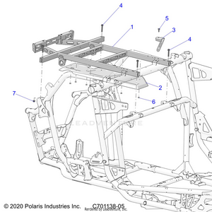 Chassis, Cargo Box Mounting And Related - Z24rmd2kah/al/bh/bl (c701138-05) Schematic