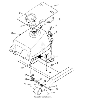 Fuel Tank Assembly 6x6 300 W948730 (4926792679a011) Schematic