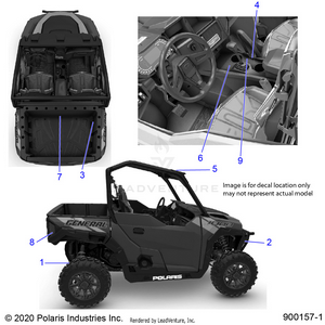 Body, Decals, Warning - G23gae99a2 (900157-1) Schematic