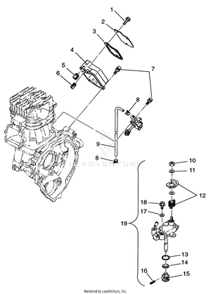 Oil Pump Scrambler W967840 (4935823582d002) Schematic