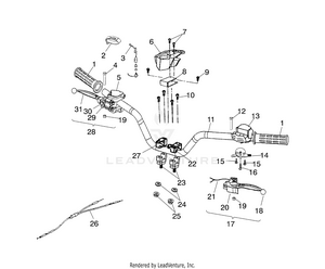 Handlebar - A03ka09ca/cb (4983138313b11) Schematic