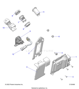 Electrical, Switches, Sensors And Ecm - A22sej57a1/a3/a5/b1/b3/b5 (c102469) Schematic