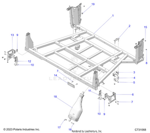 Body, Box, Mounting - R25xaw1rb9/bd/bm (c731068) Schematic