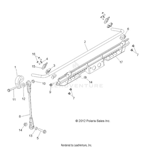 Suspension, Stabilizer Bar, Front - R13jt9efx (49rgrstabilizerfrt13rzrxp900i) Schematic