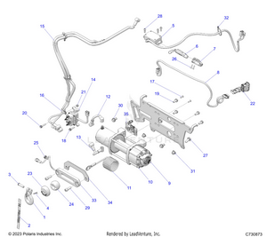 Body, Winch - R24rsu99aj/ak/az/a9/bj/bk/bz/b9 (c730873) Schematic