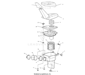Air Box Assembly - W937527 (4924022402a014) Schematic