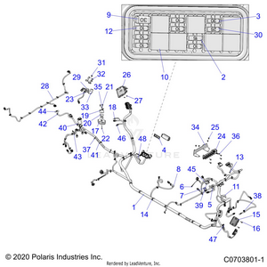 Electrical, Wire Harness - G21g4e99nw (c0703801-1) Schematic