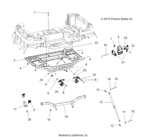 Body, Box Frame And Latch - A12tn55aa/az (49atvbox11spx2550) Schematic