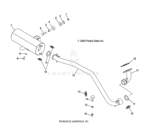 Exhaust System - A05jd32aa (4995169516b05) Schematic