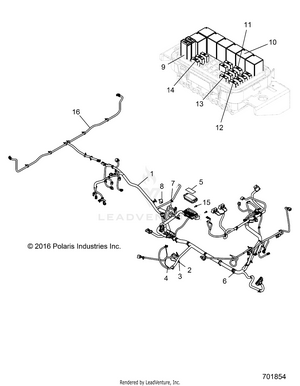 Electrical, Harness -  R17rtu99av/bv (701854) Schematic