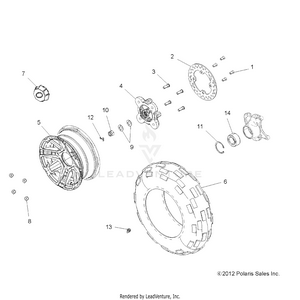 Wheels, Front - R16rte87ak/am/as/av/bk/bm/bs/bv/ag/bg/u87ab/as/bb/bs (49rgrwheelfrt13900xpcast) Schematic
