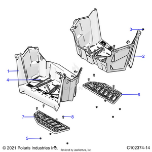 Body, Footwells - A22sva85a3 (c102374-14) Schematic