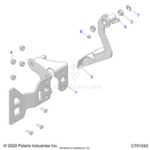 Brakes, Pedal - R21rrj99a9/b9 (c701242) Schematic