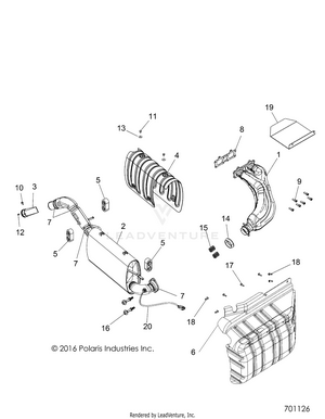 Engine, Exhaust - R17rt_99 All Options (701126) Schematic