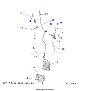 Body, Fuel Tank, Evap - R22t6a99b1 (c700914) Schematic