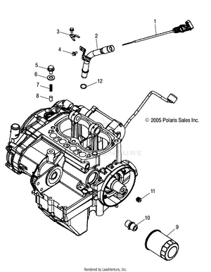 Engine, Dipstick And Oil Filter - A07mh68ax/ay/az (4999200229920022d10) Schematic