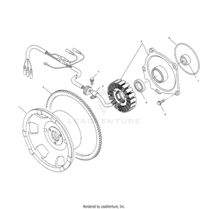 Magneto - A10ch46ca (4964376437e001) Schematic