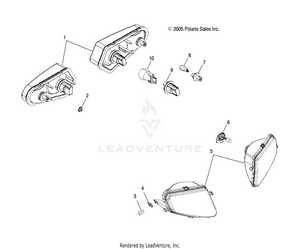 Taillamps/worklamps/headlights - A06mh68aa/ad/af (4999200139920013c01) Schematic