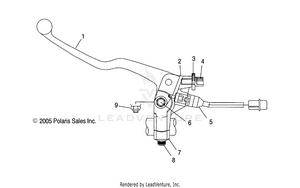 Clutch Lever - A06gj50aa/ab/ac (4999201849920184a09) Schematic