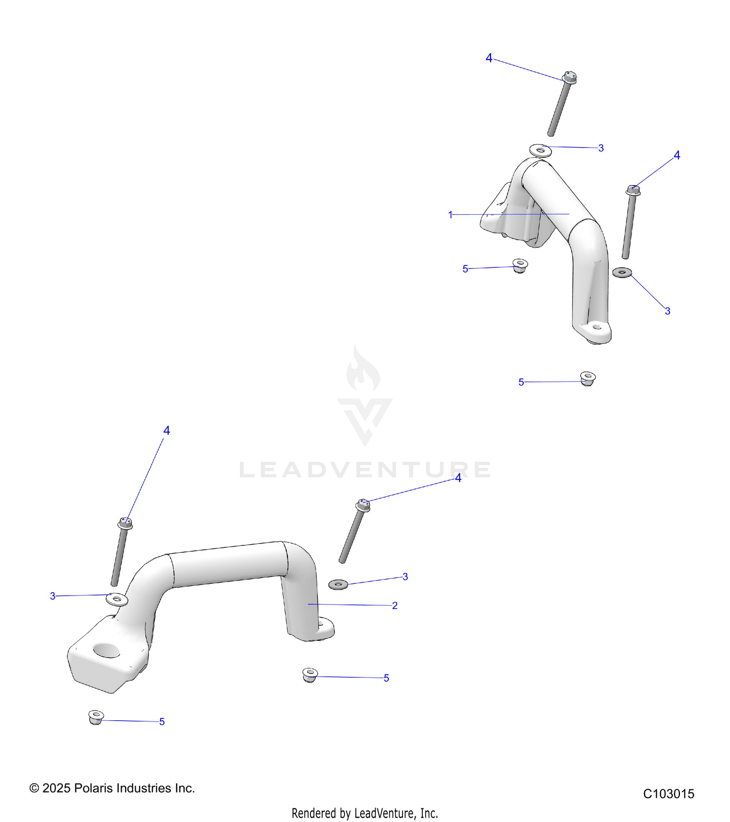 BODY, HANDGRIPS - A26SLE95FF/CF/EF (C103015)