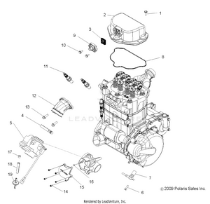 Engine, Throttle Body Mounting - R08vh76ad/ag (49rgrthrottlebody08vista) Schematic