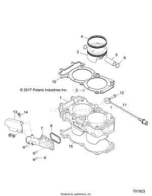 Engine, Cylinder And Piston - Z19vpl92ak/bk/ar/br/am/bm (701923) Schematic
