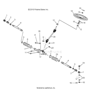Steering, Steering Asm. - R12rh45ag/ah/ar (49rgrsteering11ev) Schematic