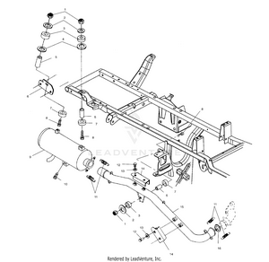 Exhaust System - A10ch46ca (4964376437a011) Schematic