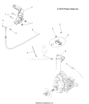 Brakes, Park Brake Asm. - R11rc08ga/gh/fa/fh (49rgrbrakepark11ev) Schematic