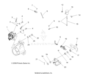 Brake, Footand Foot Pedal - A07mh46aa/az (49atvbrakerrsp450) Schematic