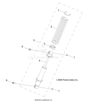 Suspension, Shock, Front - R13va17aa/ab (49rgrshockfrt09rzr170) Schematic