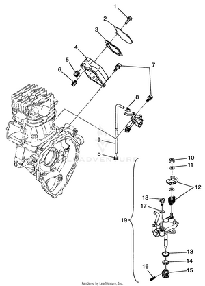 Oil Pump Xplorer 400l W97cc38c (4939753975d002) Schematic