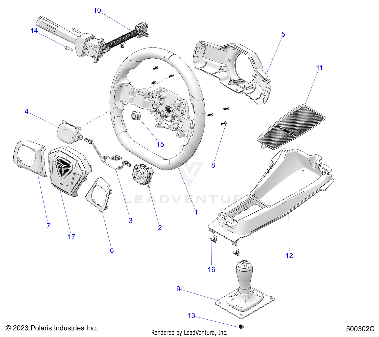 CONTROLS, HAND CONTROLS MANUAL - T26AATGD (500302C)