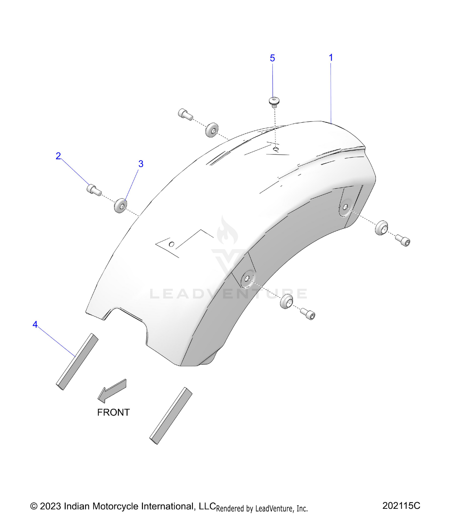 BODY, FENDER, REAR - N26SSB61/SSC61 (202115C)