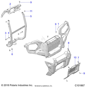 Body, Front Bumper And Mounting - A20sea50a1/a5/ca1/ca5 (c101867) Schematic