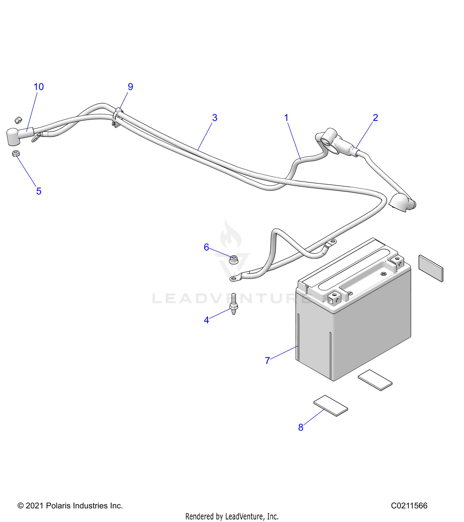 ELECTRICAL, BATTERY - A26SEE57P8 (C0211566)