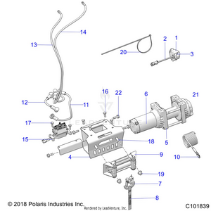 Body, Winch - A25slz95af (c101839) Schematic