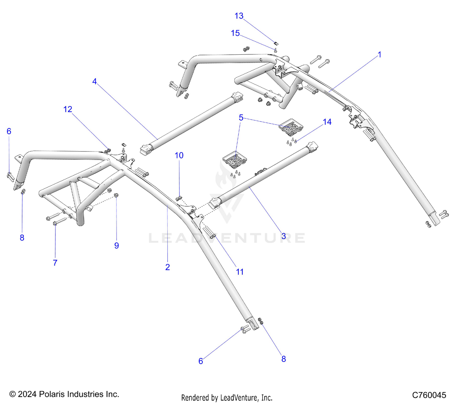 CHASSIS, CAB FRAME - Z26XPD92AN/BN/AH/BH (C760045)