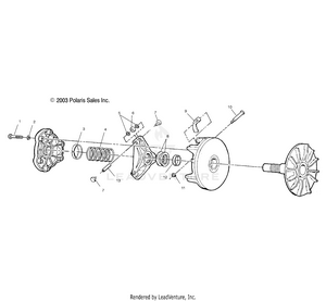 Drive Clutch - A03ca32aa (4987258725c06) Schematic