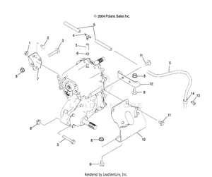 Transmission Mounting - A05jd32aa (4995189518d06) Schematic